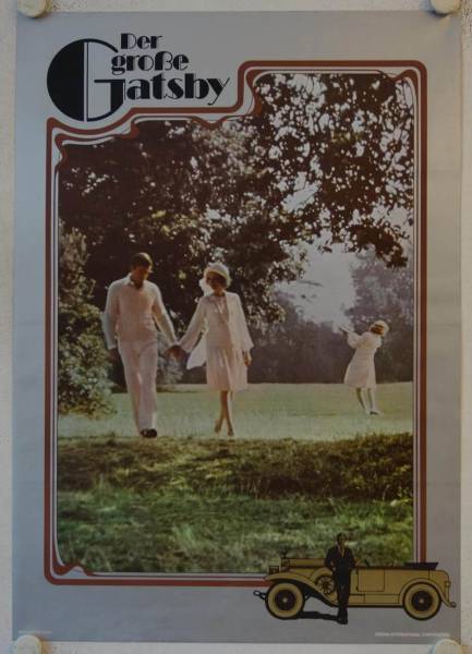 The Great Gatsby original release german movie poster set